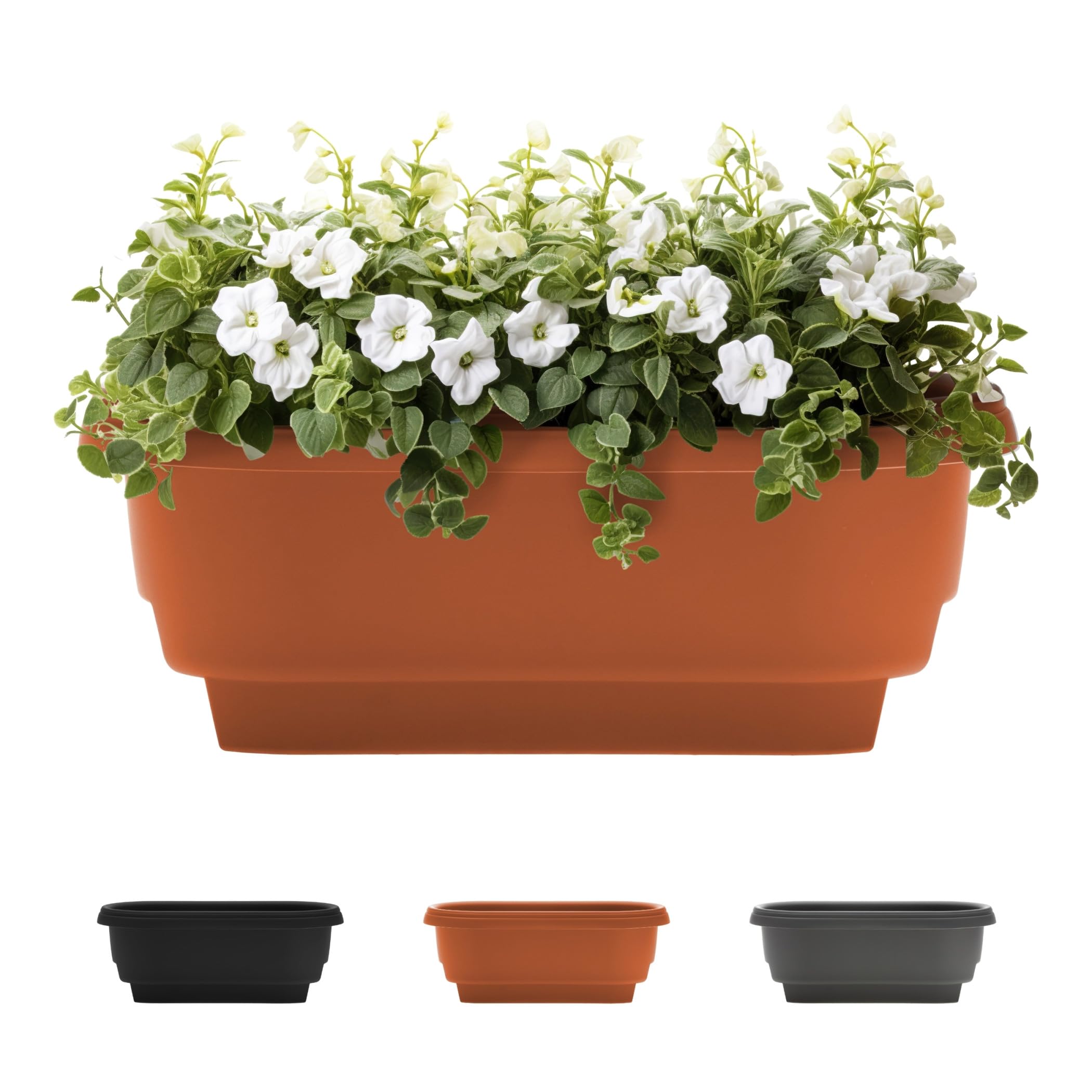 Bloem 24" Deck Rail Planter