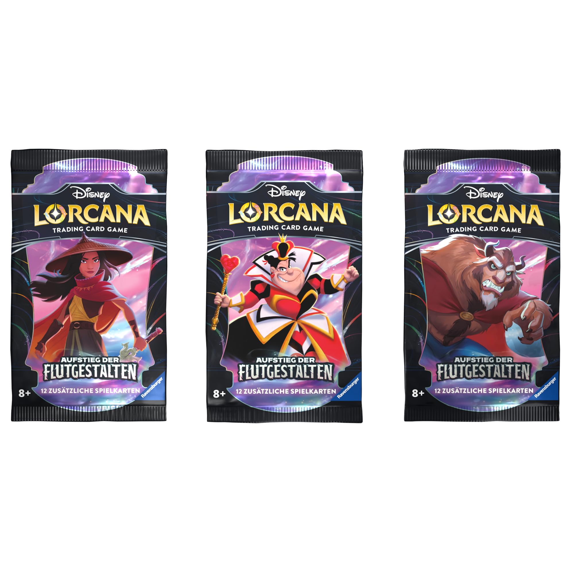Disney Lorcana Trading Card Game: Aufstieg der Flutgestalten - Booster Display mit 24 Booster Packs (Deutsch)
