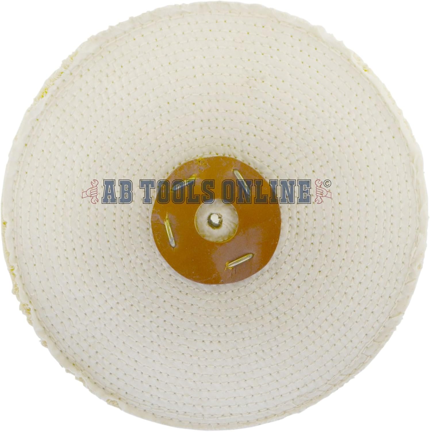 Coarse Sisal Fast Cut Buffing Polishing Mop 10" x 1.5" 3 Section 1st Stage Metal