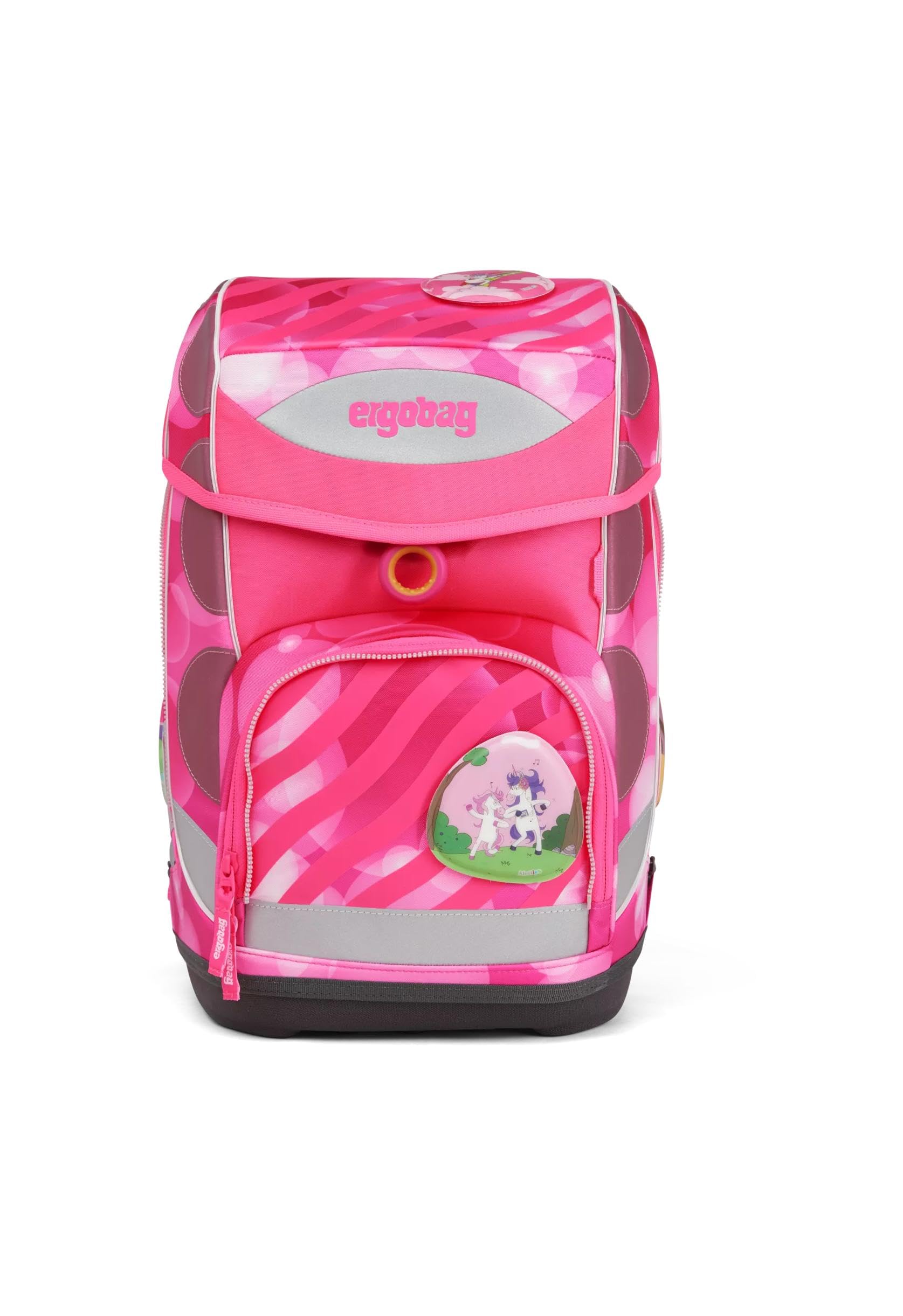 Ergobag Cubo Schulranzen-Set 5tlg KuntBärbuntes Einhorn