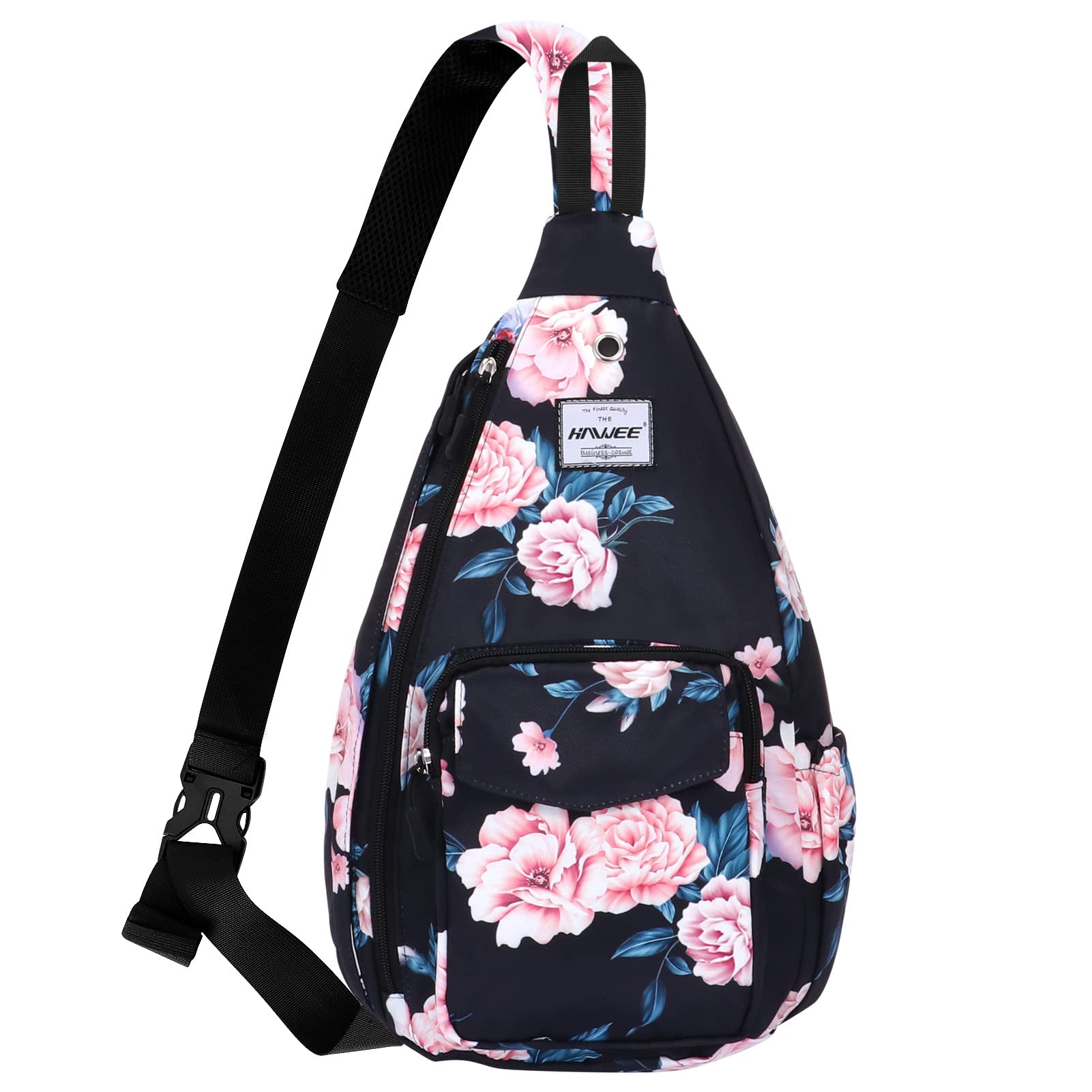 HAWEE Backpack Sling for Women Anti-Water Crossbody Bag Inclined Adjustable Pack | Casual, Adjustable Strap, Water Repellent, for Travel/Sport