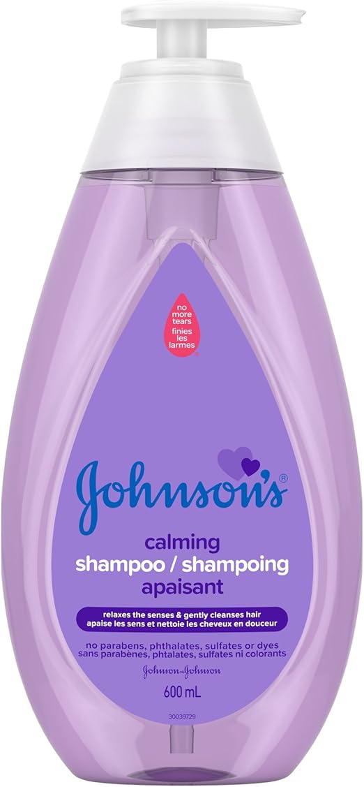 Johnson's Baby Shampoo, Calming Shampoo, Paraben Free, 600Ml : Amazon.ca:  Everything Else