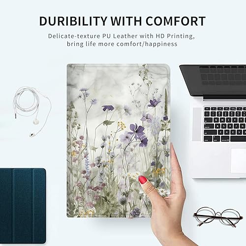 Miniatura 6 de Funda para Kindle Paperwhite de 7" (12 generación, 2024) y Kindle Colorsoft Signature Edition, delgada, ligera, de piel sintética, ajustable, Smart