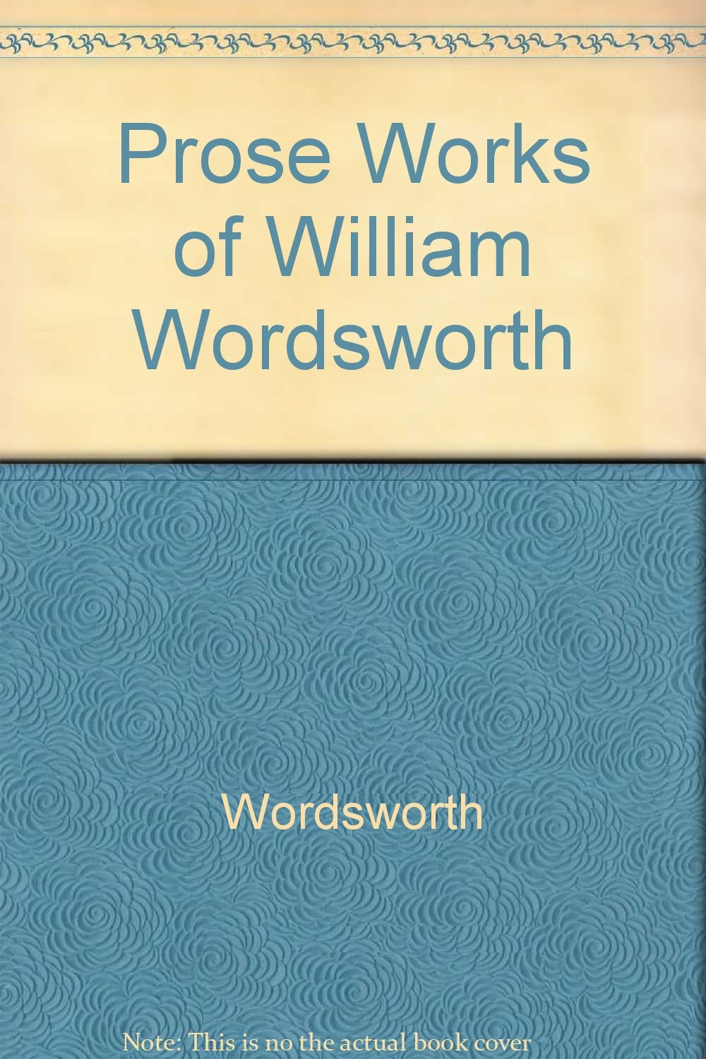 Buy Prose Works of William Wordsworth — BookShops.in