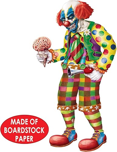 Miniatura 3 de Paquete de 2 payasos zombies articulados