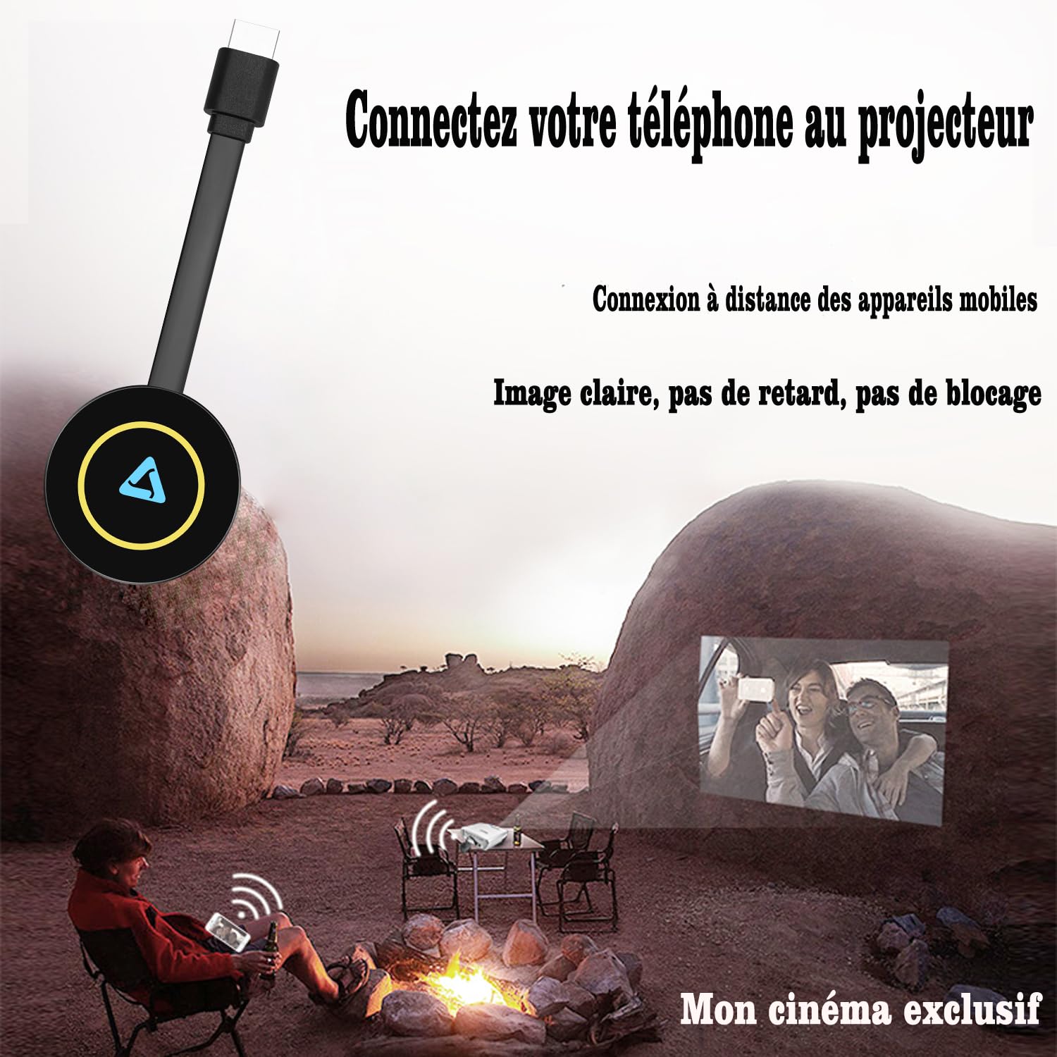 Miracast HDMI Dongle，Wireless HDMI dongle,2.4GHz, compatibles i-Phone/i-Pad/Android/iOS Supporte Miracast,DLNA, Airplay-1