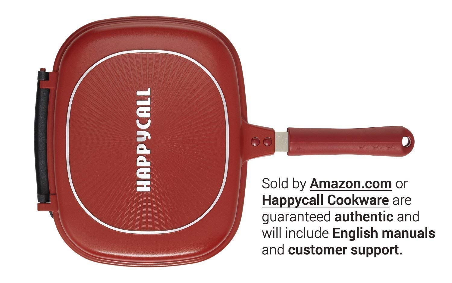 Simxen Non Stick Aluminium Omelette Pan, Red 4