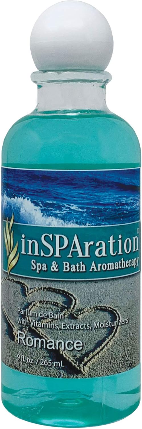 inSPAration Spa and Bath Aromatherapy 106X Spa Liquid, 9-Ounce, Romance