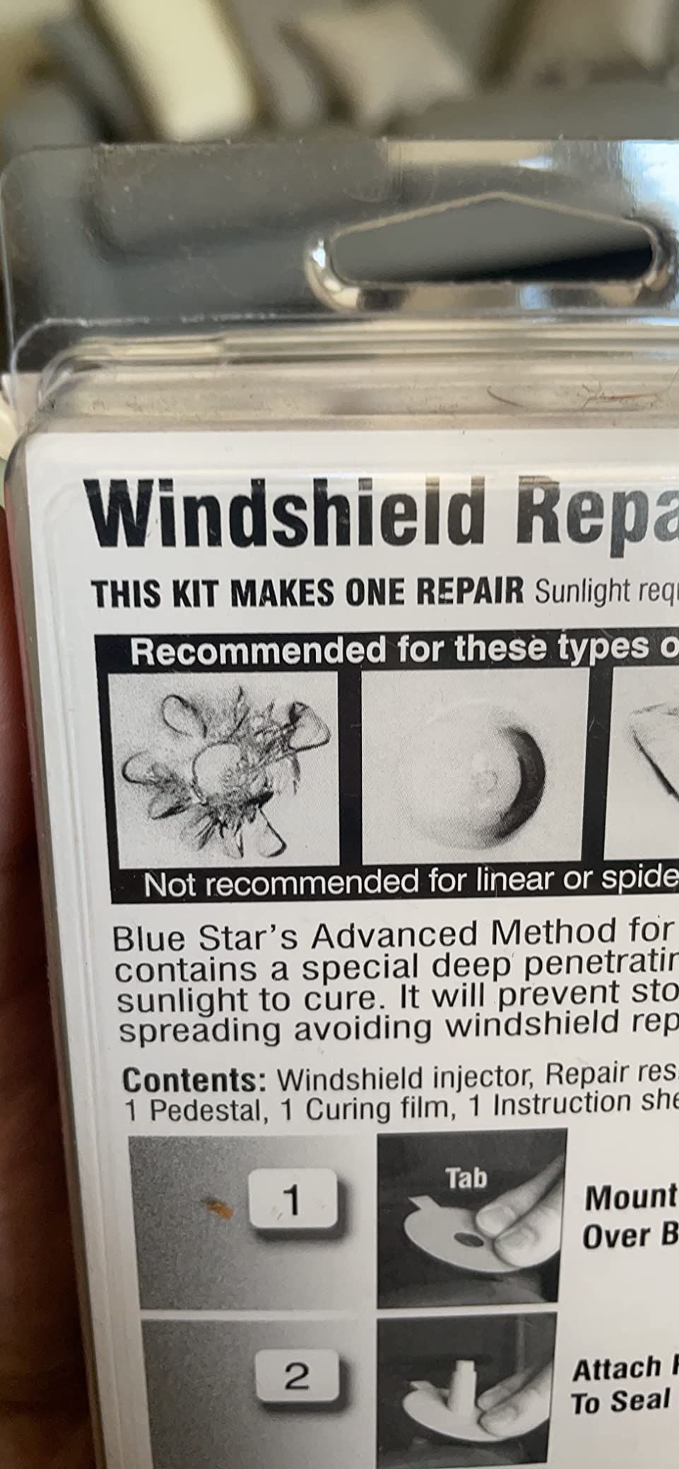 BlueStar Windshield Repair Kit, .027 fl oz, Windshields Amazon Canada
