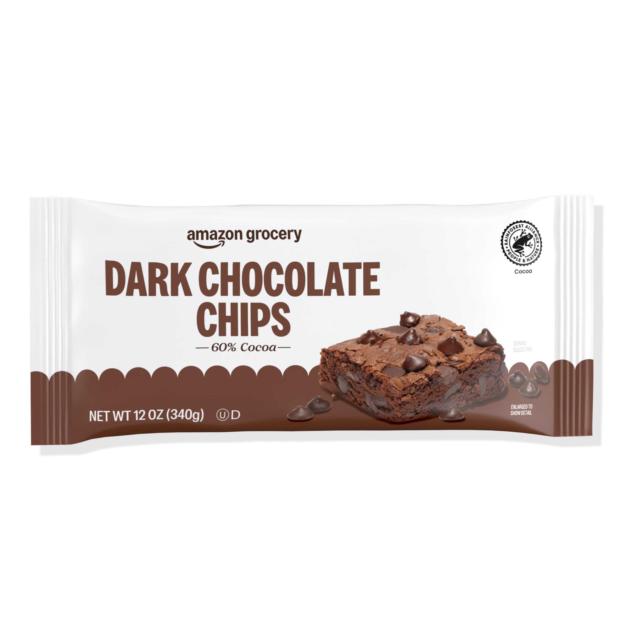 Amazon.com : Amazon Grocery, Dark Chocolate Chips, 12 Oz