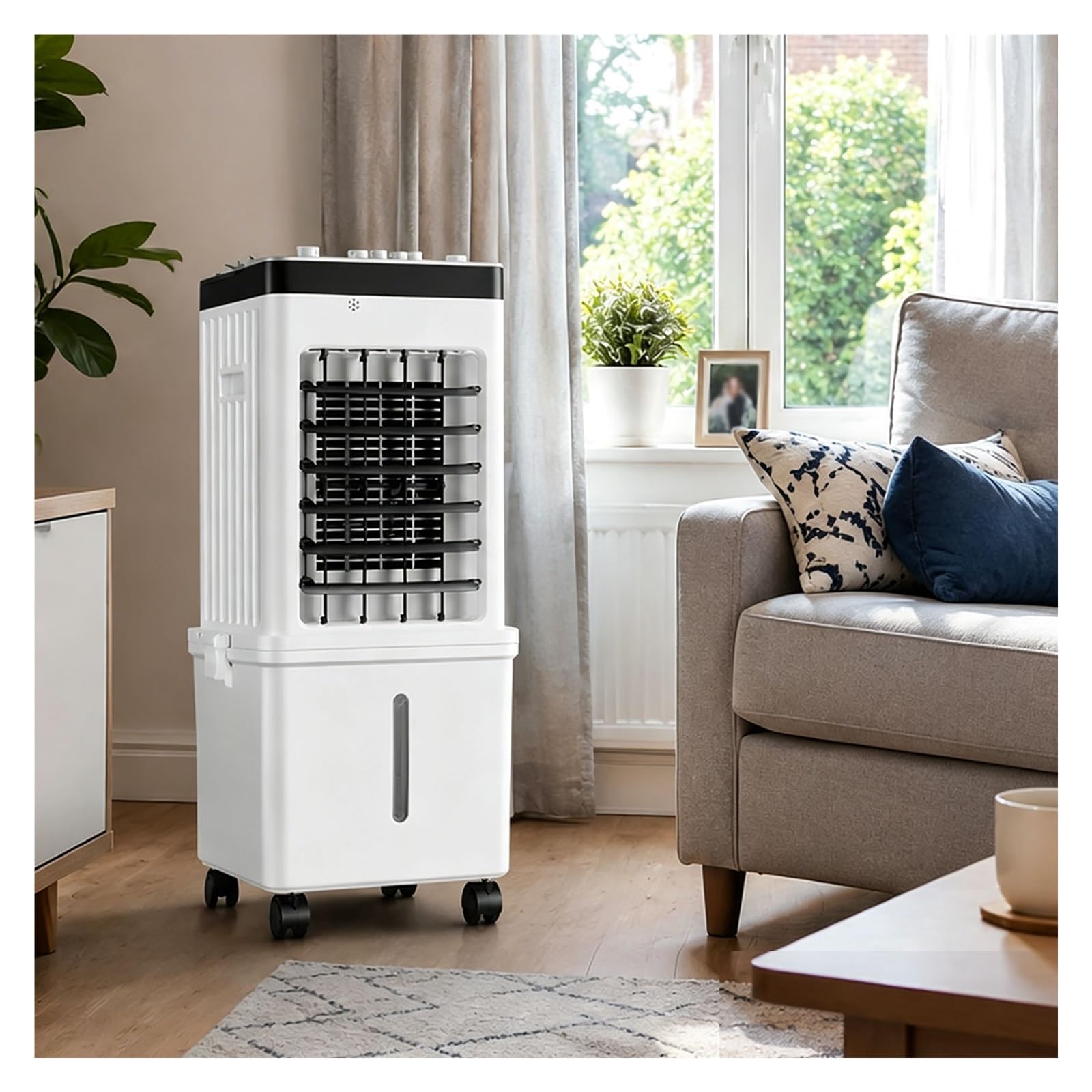 Jyhhcys One Color 15L Large Water Tank Evaporative Air Cooler For Bedroom Quiet