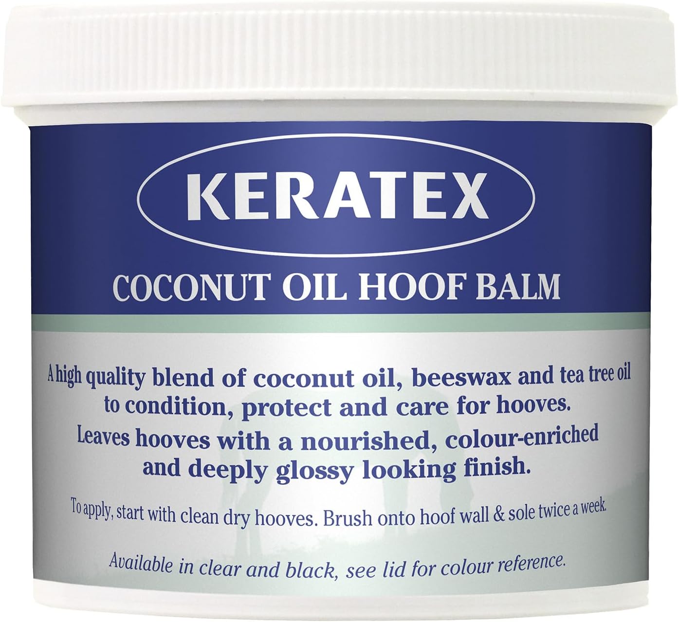 Keratex Signature Coconut Oil Hoof Balm - x 400 Gm - Clear, Unisex, KCOHB CL