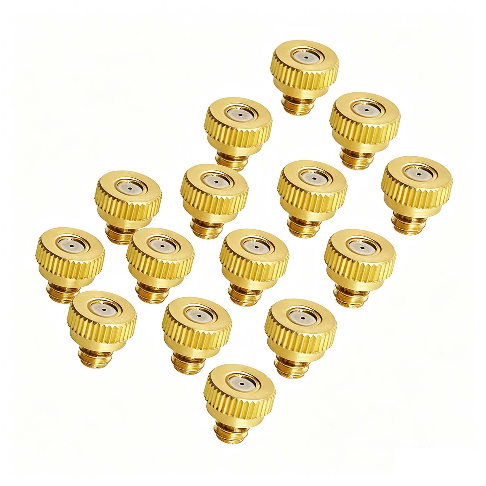 Buses de brumisation en laiton 0.2mm pour système extérieur de jardin et terrasse (Lot de 20)