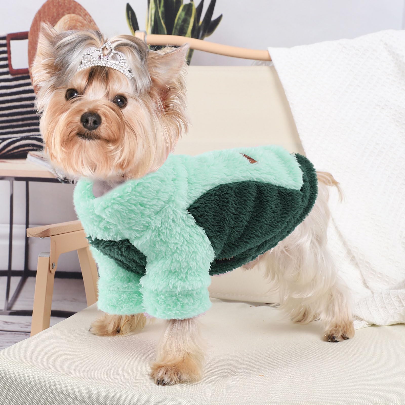 LovinPet Hundepyjamas Für Große Rassen – Roter Marienkäfer-Druck, Atmungsaktiv, Mit Druckknöpfen, Größe M