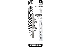 Zebra F-XMD Ballpoint Pen Refill - Fine Point for Enhanced Precision in Note-Taking and Writing