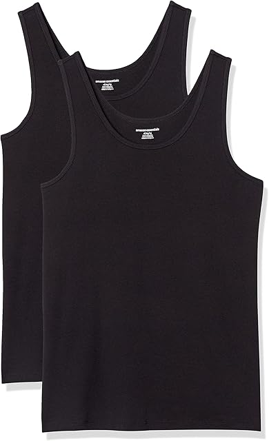 Amazon Essentials Women's Slim-fit Tank, Pack of 2