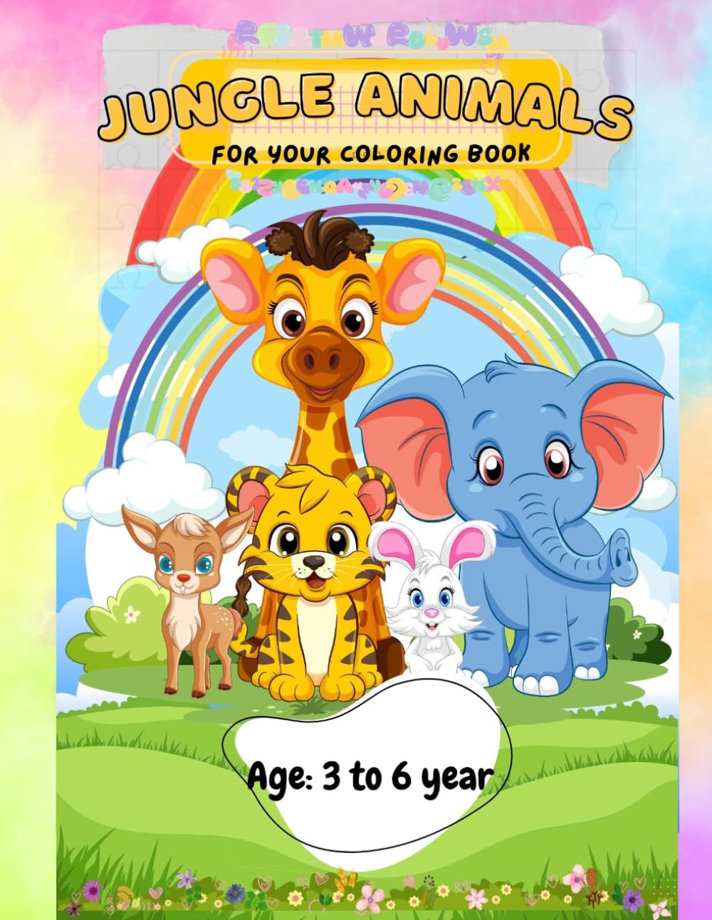 Animals Coloring Book: Jungle Adventure for Kids