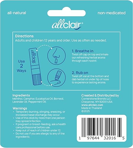 Miniatura 9 de Inhalador de alivio de náuseas Toma el control del mareo por movimiento, náuseas matutinas, medicamentos, estrés rápido, natural, libre de drogas,