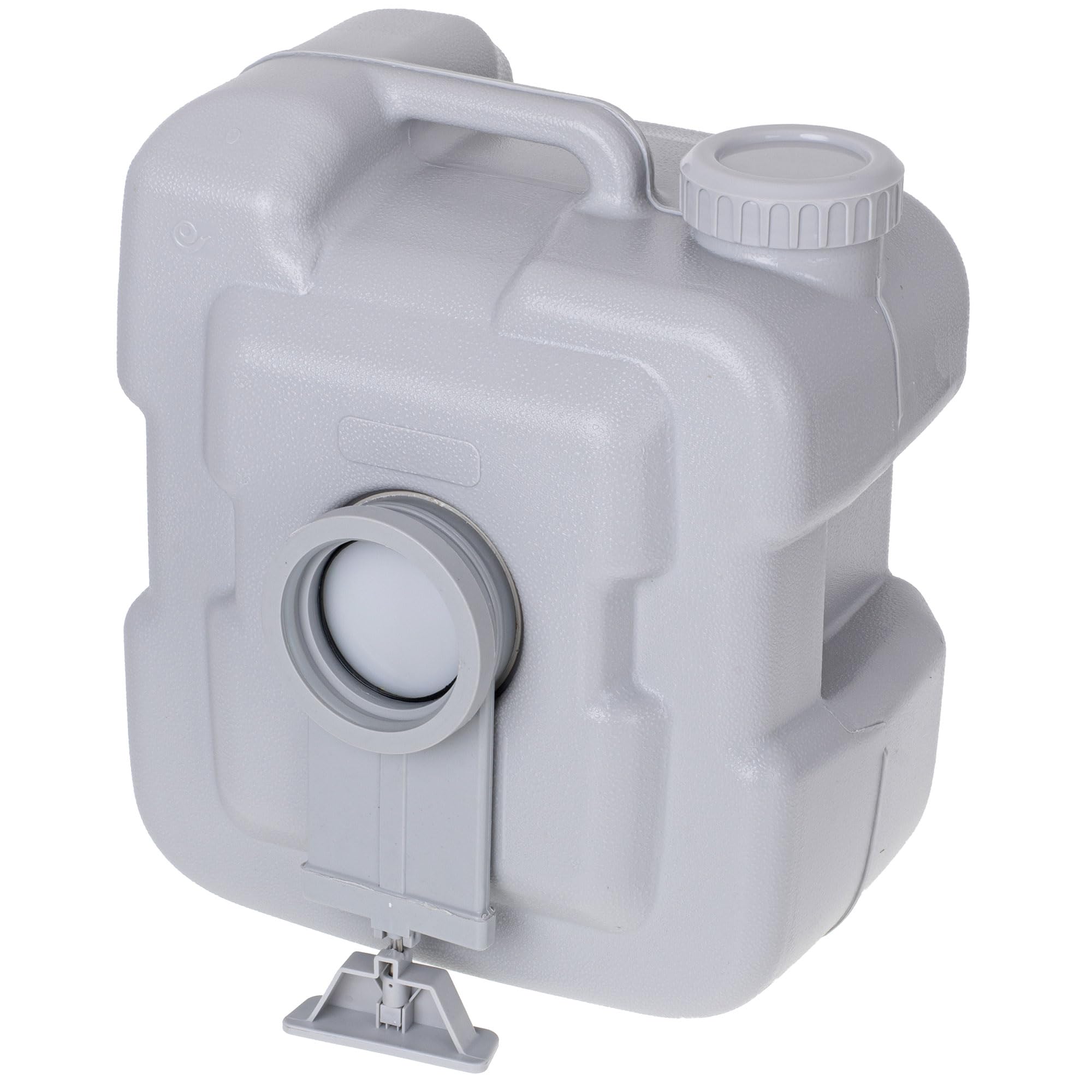 briebe Camp WC Inodoro Portátil Químico Adultos Potty 20L Camping, Camper, Auto Caravana, Water con Descarga Agua 12L, Válvula Drenaje contra Fugas, WC1113