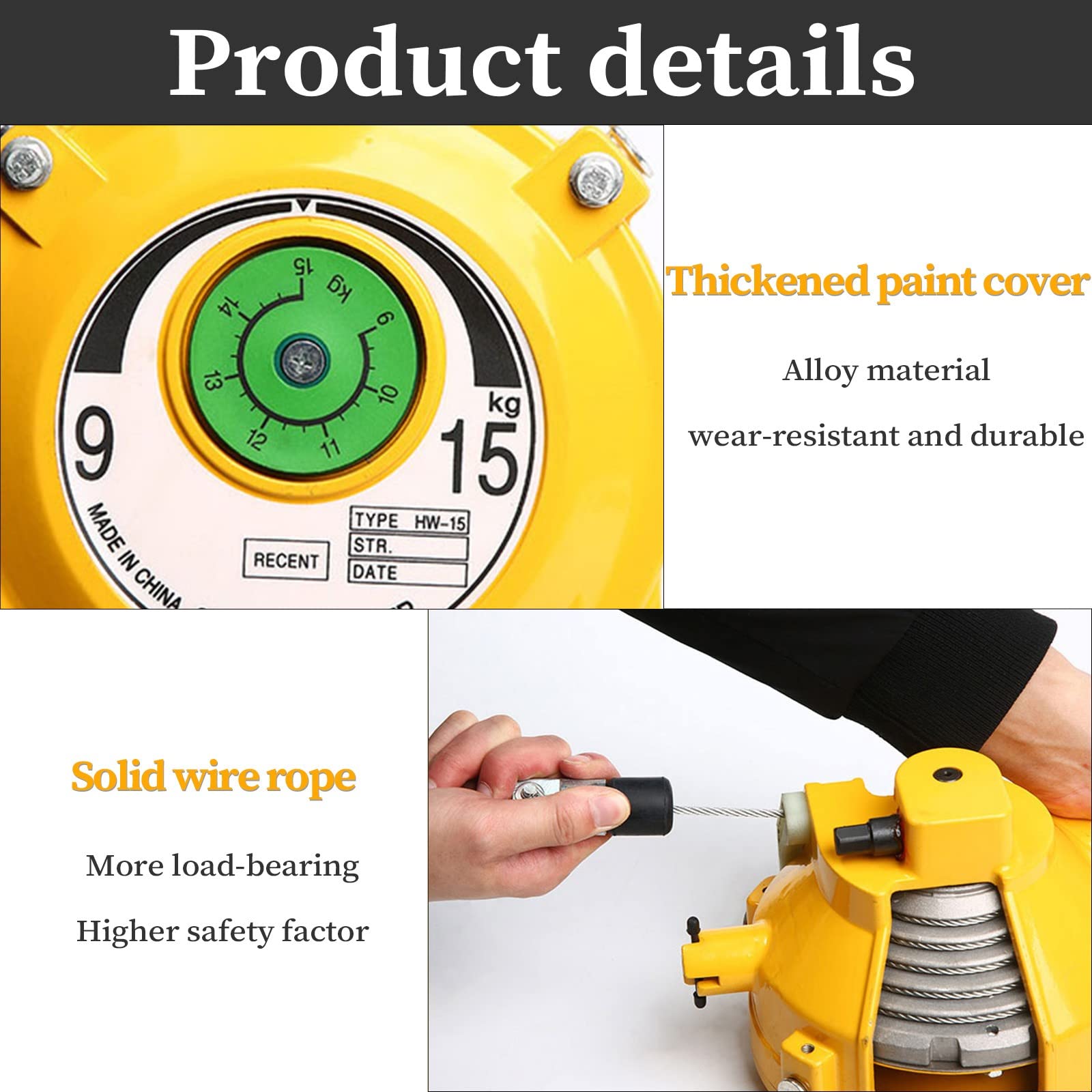 Ev Charger Cable Retractor Retractable Spring Balancer Holder With ...