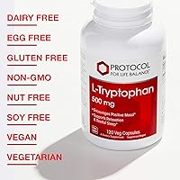 Vista 6 de Protocol For Life Balance - L-triptófano 500 mg - 120 cápsulas vegetales
