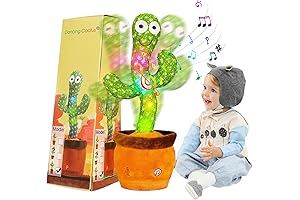 Mimic My Melody: Dancing Cactus Toy that Repeats Your Every Word