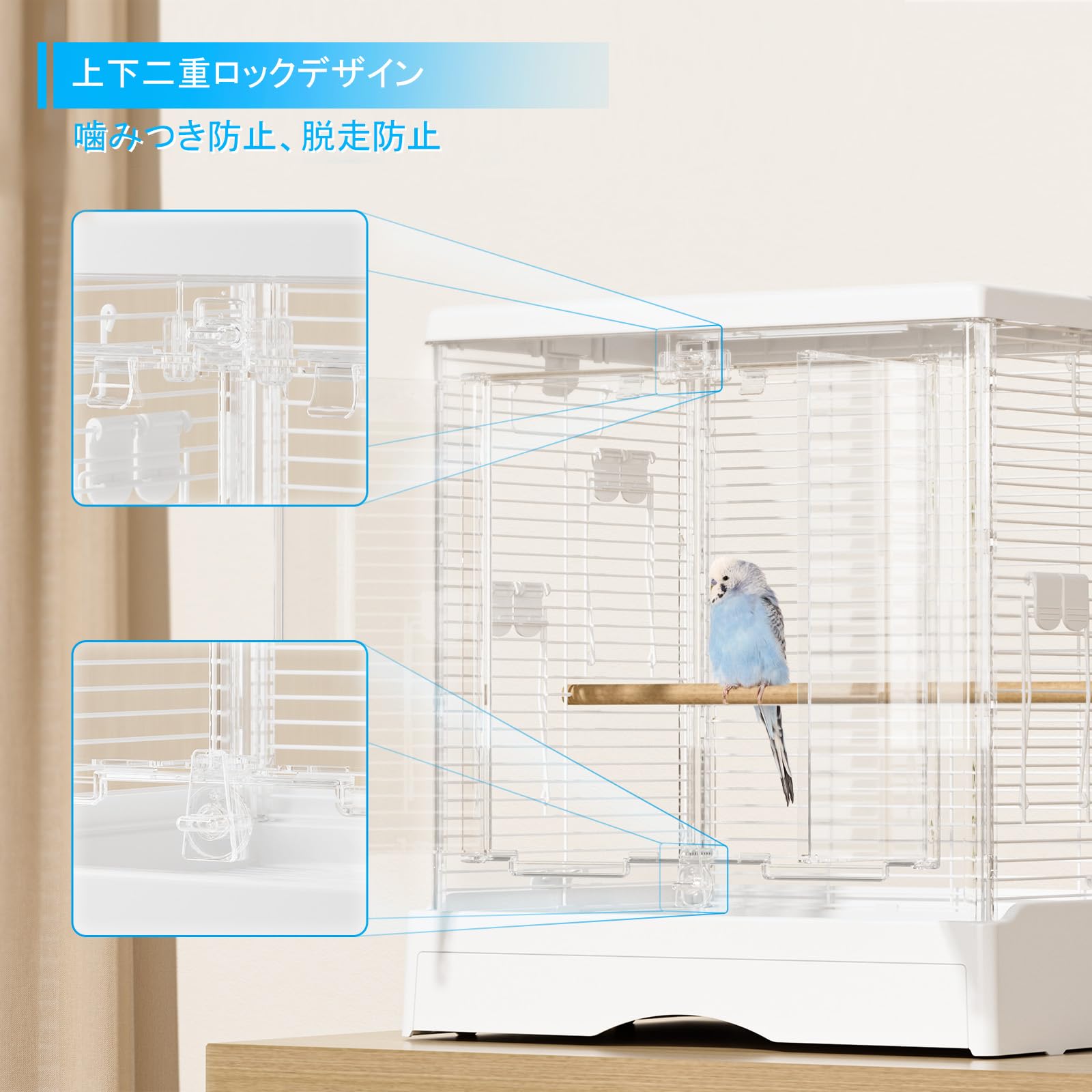 Amazon | BUCATSTATE 鳥かご インコ ケージ 鳥籠 鳥 ケージ 大型