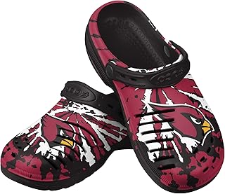 Mens NFL Team Logo Tie-dye Garden Water Sandals Shoes Slipper Clogs with Strap