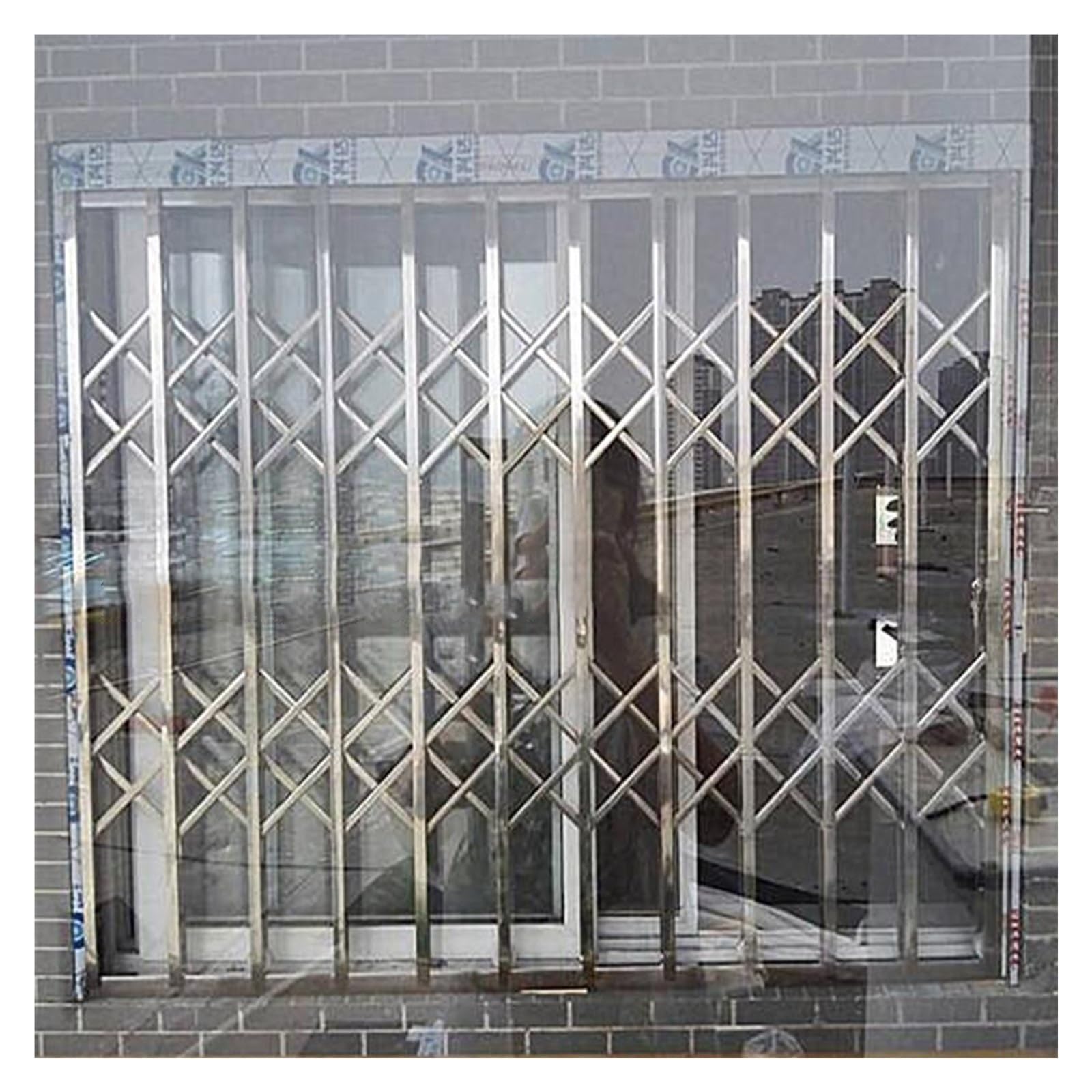 Rejas de seguridad de acero inoxidable: protección premium ajustable para ventanas de patios