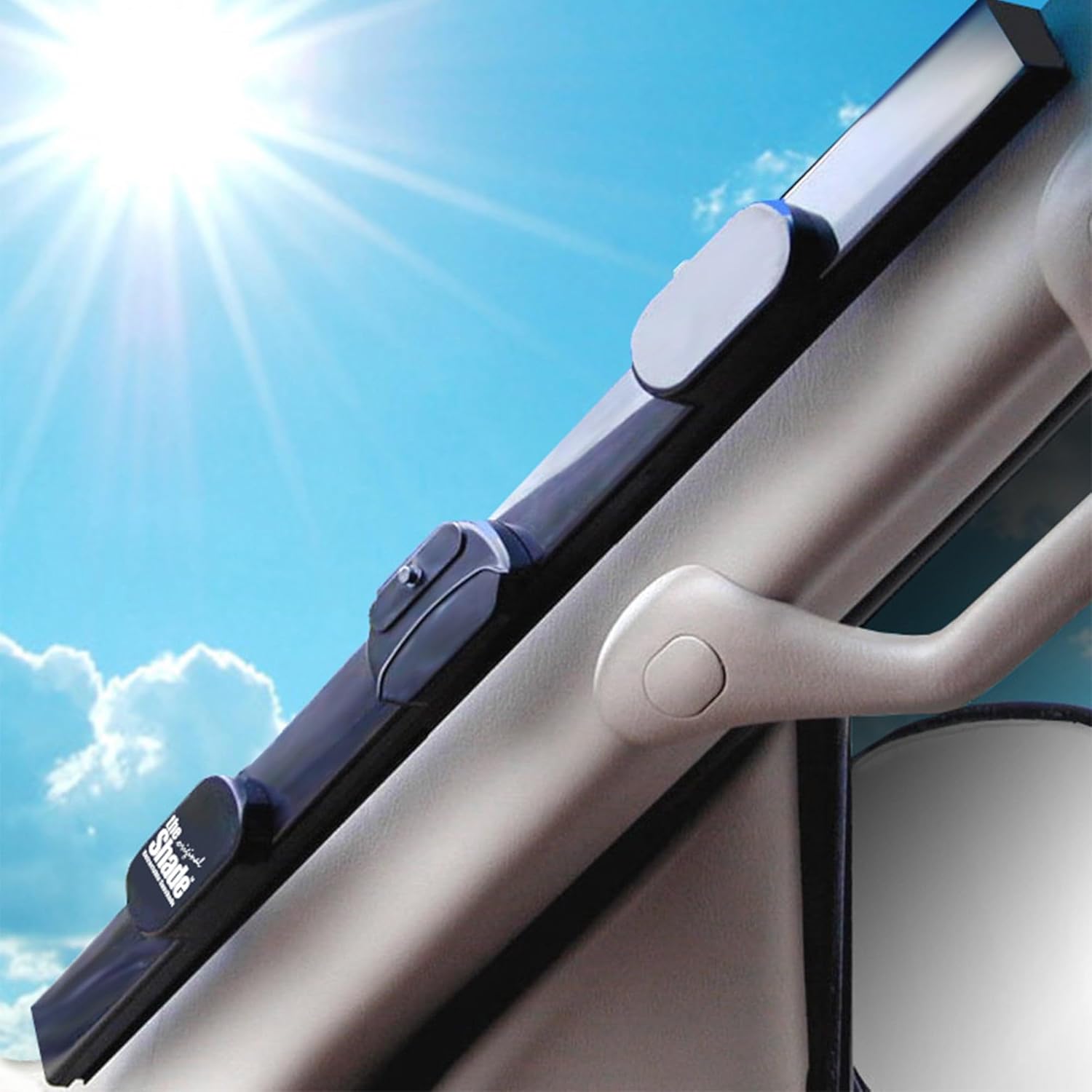 Dash Designs, Inc.Retractable 27 Inches Windshield Sunshade for Chrysler Pacifica|2017-2023 (Silver)