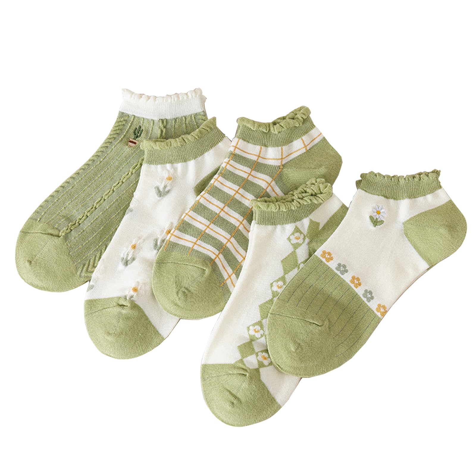 Benefeet Sox Women Ankle Socks Frilly Girls Cute Low Cut Socks