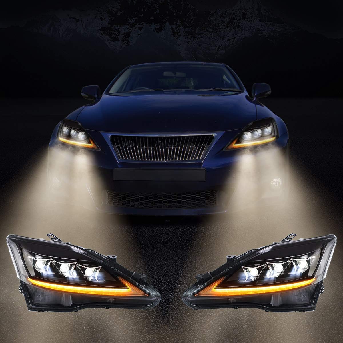 VLAND Lexus IS250 Headlight IS350 ISC ISF GSE20 Panama | Ubuy