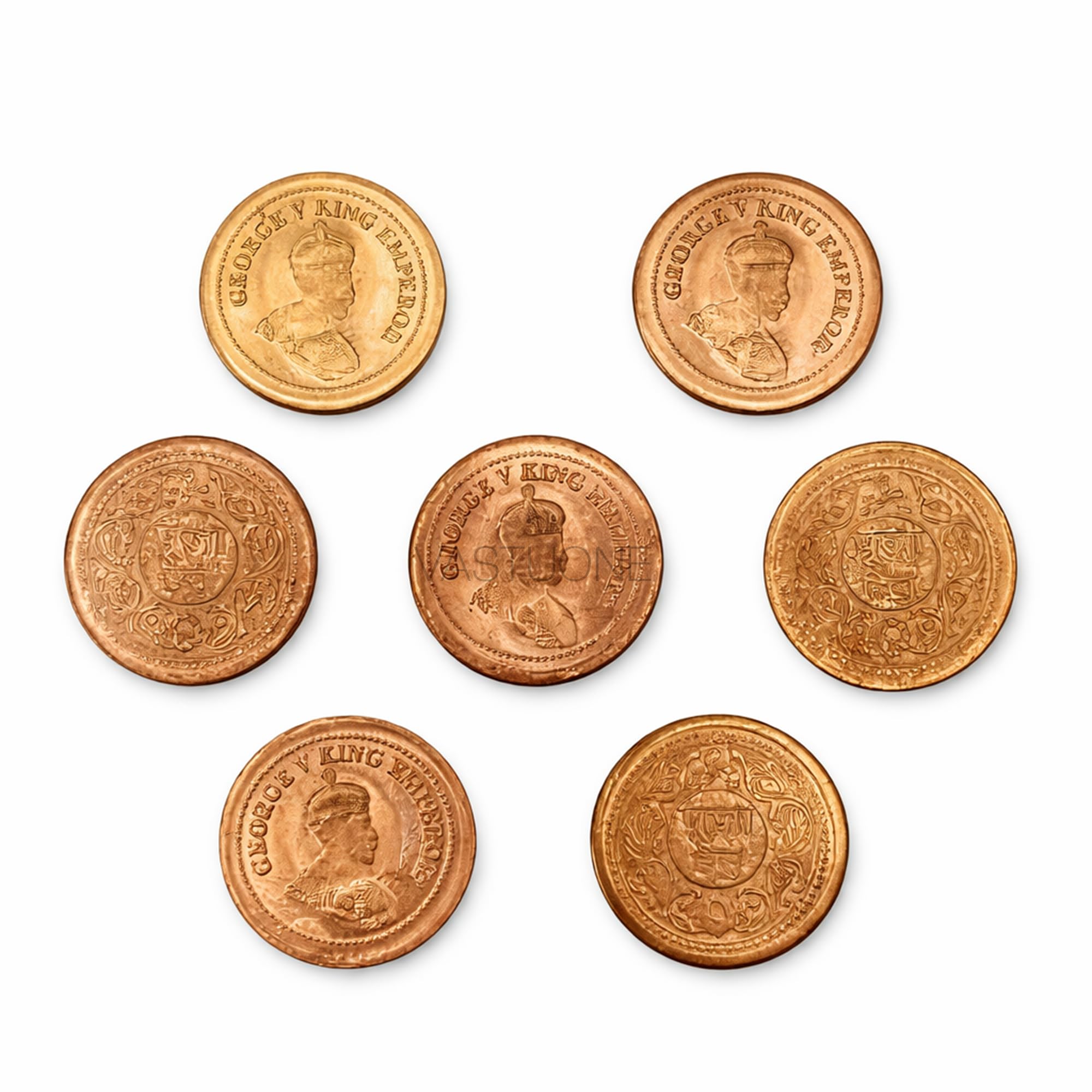 Copper Coin Original for Pooja | Pure Tambe ka Sikka for Laal Kitab Upay, Havan, Rituals & Vastu Remedies | Pure Copper Coins for Wealth, Prosperity, Good Luck & Positive Vibes | Pack of 7-image-35