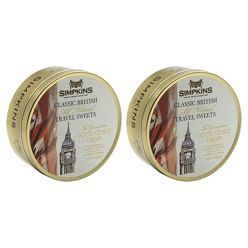Miniatura 1 de Simpkins Big Ben Citrus Classic British Travel Sweets - Lata de 7.05 oz (paquete de 2)