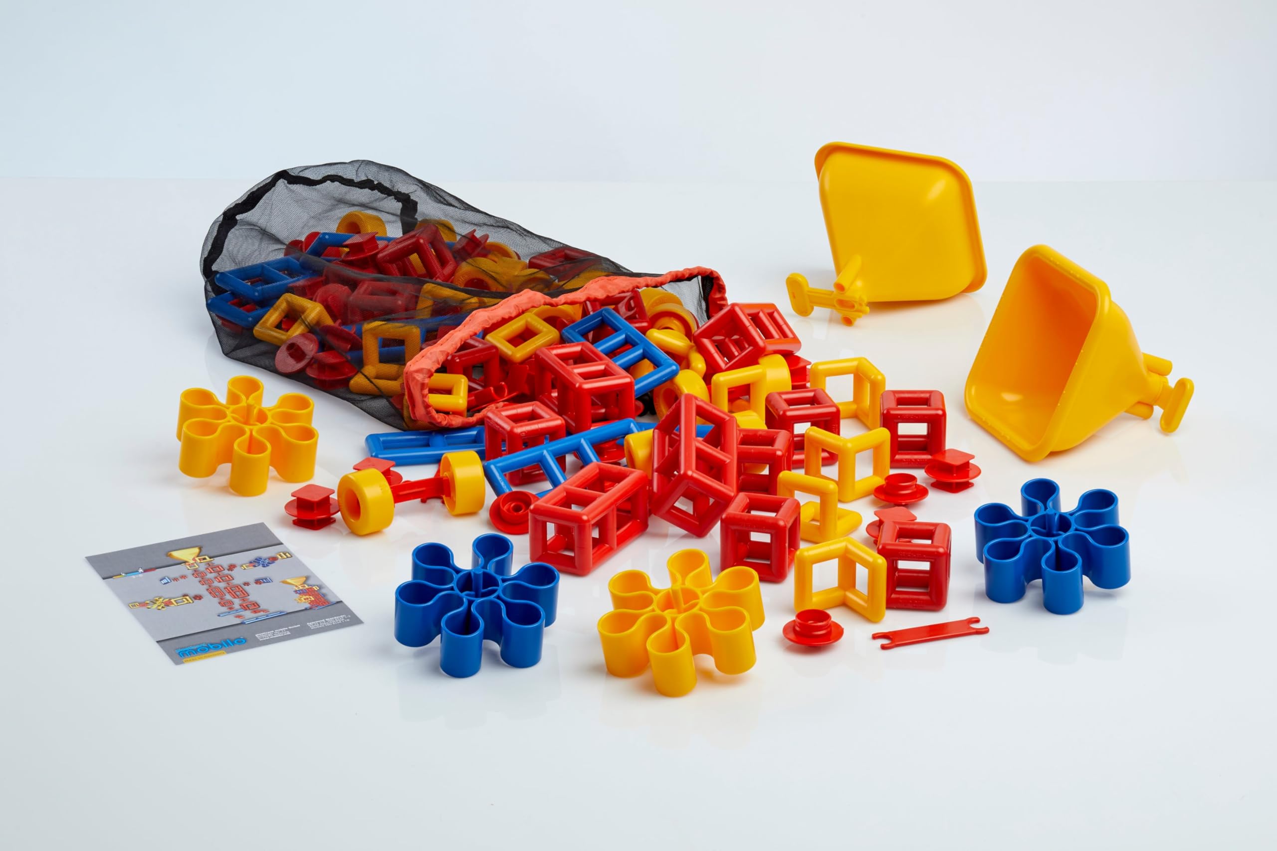 FLOW Advanced: experimentieren mit Sand, 134 Teile - Kreatives Konstruktionsspielzeug made in Germany - bauen, spielen, lernen für Kinder 3 - 8 Jahre