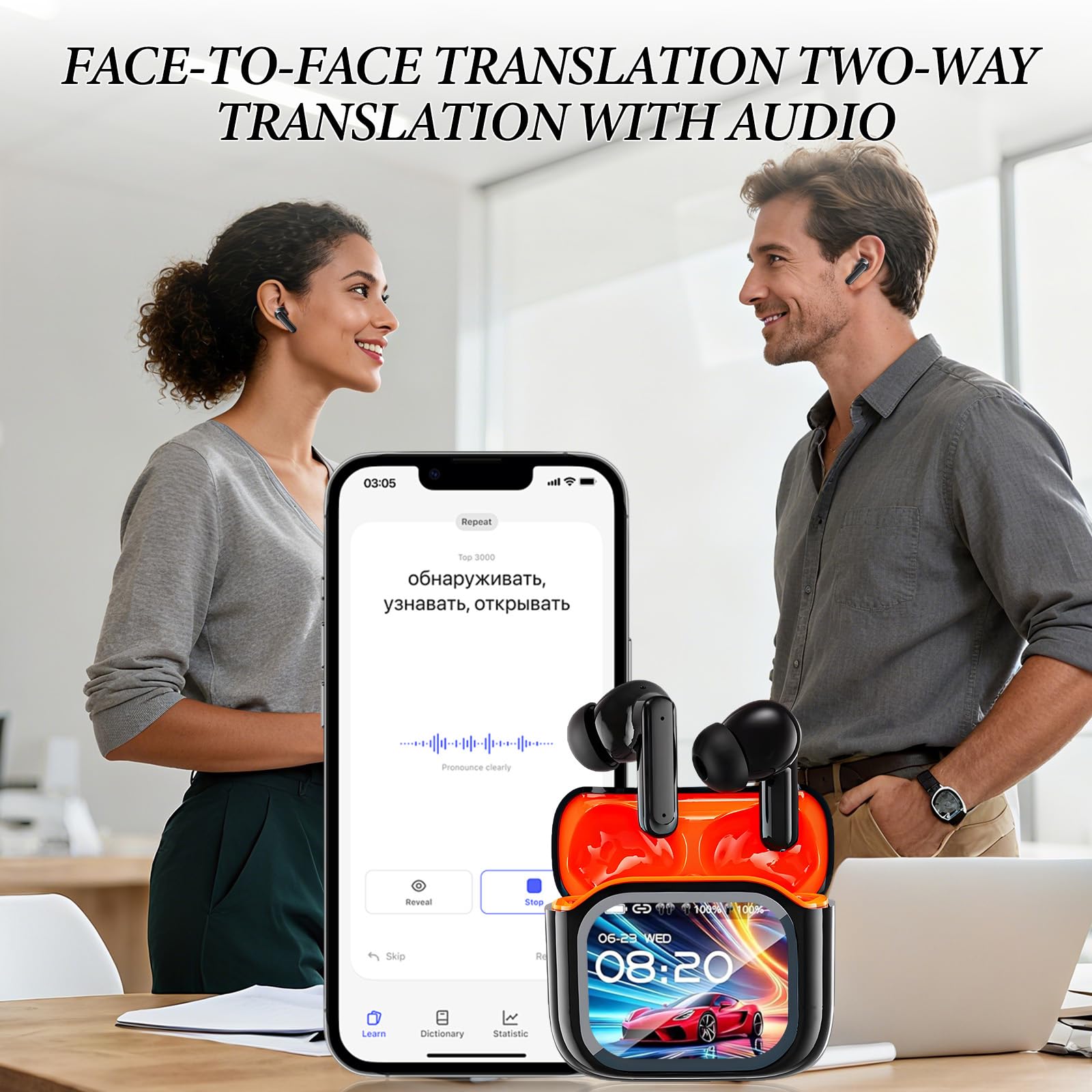 Ne20 Earphones Real-Time Translation Earphones - Dettaglio