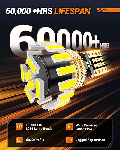 Miniatura 68 de SEALIGHT 912 bombillas LED, 912 921 bombillas de respaldo LED, 912 921 luz LED de marcha atrás de 6000 K 2600 lúmenes, superbrillante, T15 906 904