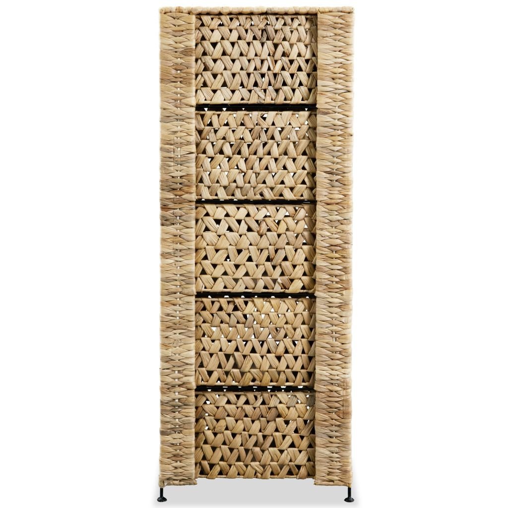 Festnight Armadietto Portaoggetti con 6 Cesti 47x37x100 cm in Giacinto d'Acqua Marrone