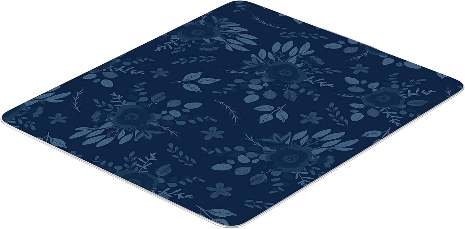 Bonamaison, Rectangle Pop Art Digital Printed Mouse Mat Non-Slip Backing for Office and Home Size: 22x18cm