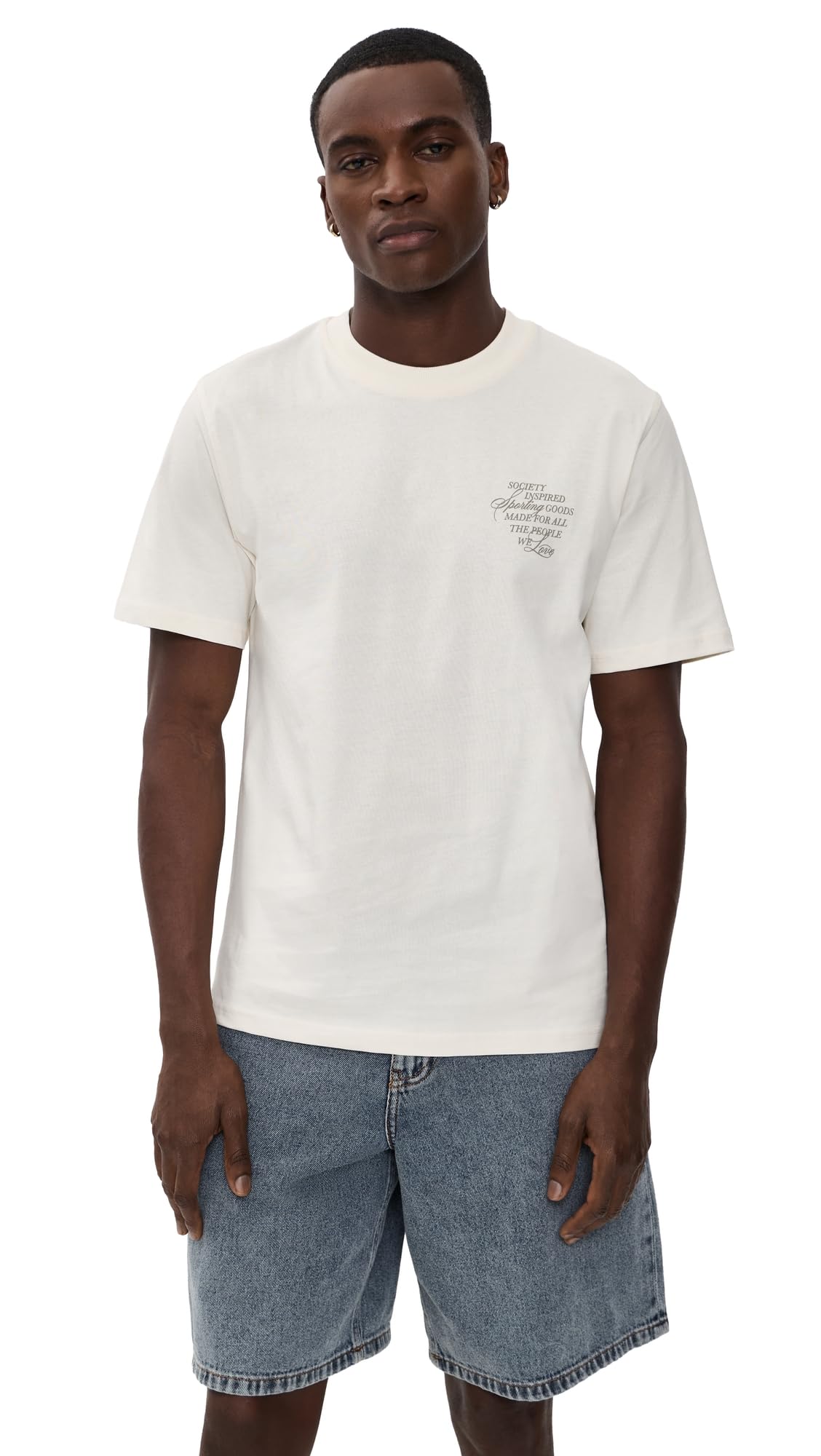Les Deux Mens Ben Faience T Shirt