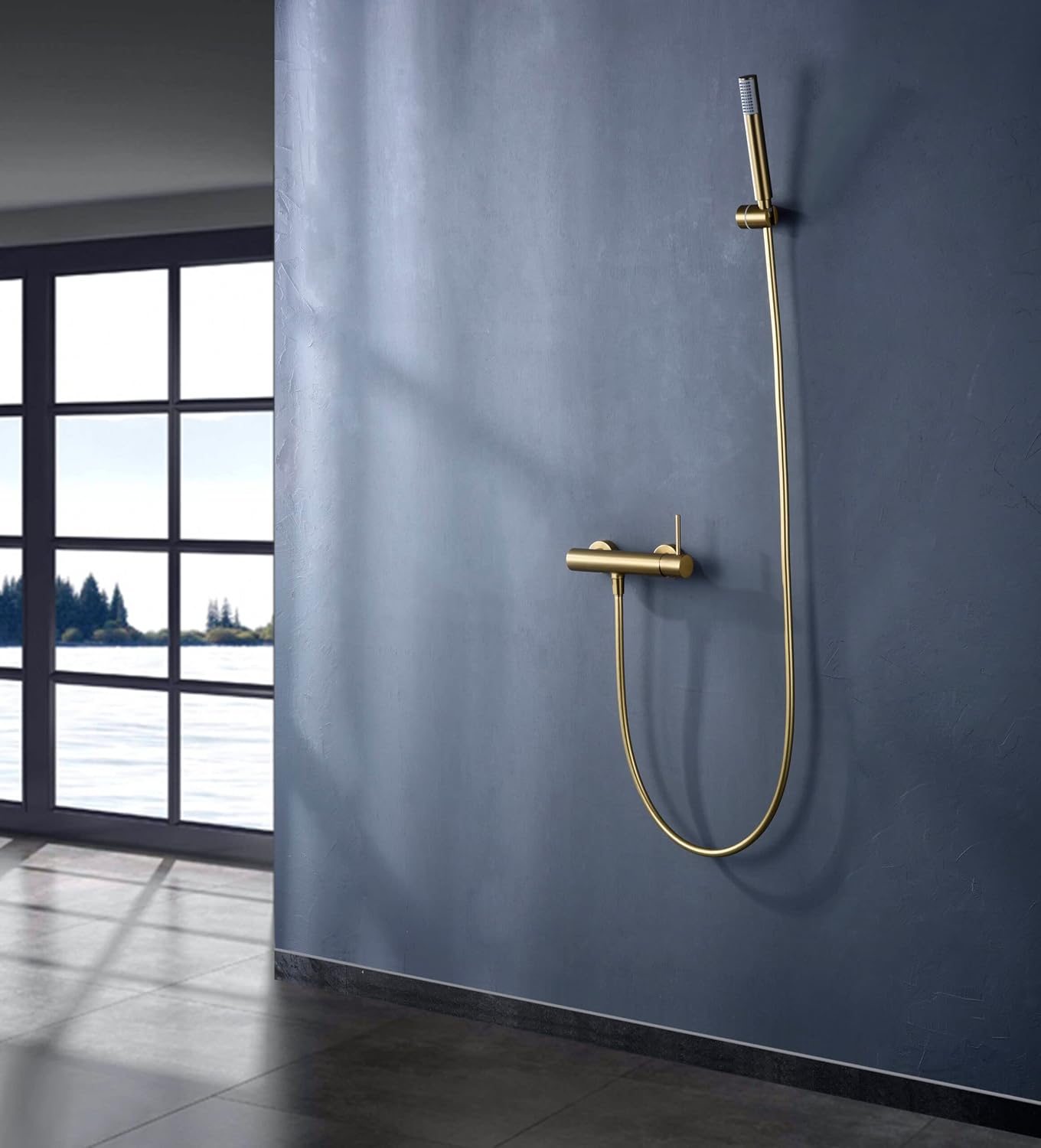 Imex Monza Series Shower Mixer installed in a modern bathroom