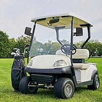 Vista 7 de OBTANIM Adjustable Golf Cart Side Rear View Mirrors for Club Car EZ GO Yamaha and Others Carts