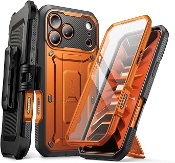 23% off: SUPCASE for iPhone 18 Pro Case / 17 Pro Case with Belt Clip, Coral