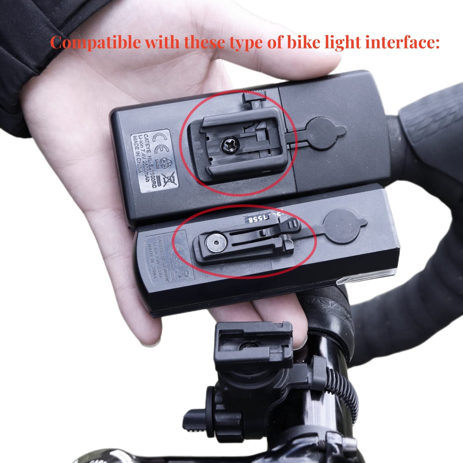 Amazon | NELboNs バイクライトマウント CAT Eye対応 | ボルト200/300