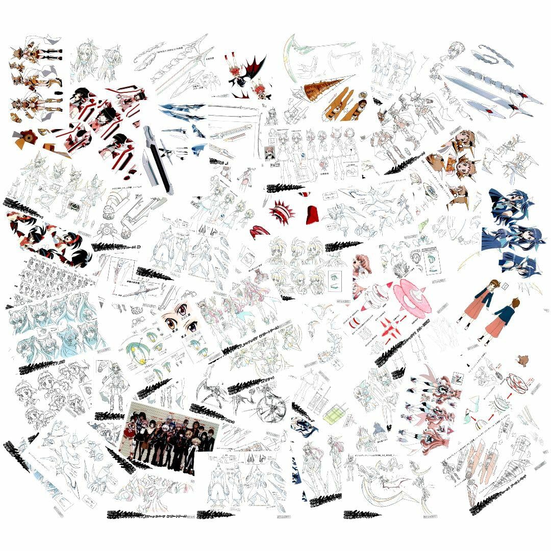 Amazon.co.jp: 戦姫絶唱シンフォギア XV 設定資料 制作資料 【65枚