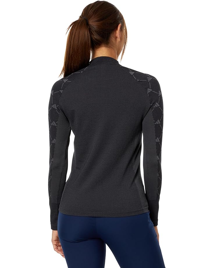 adidas Golf Ultimate365 Tour Monogram Mock Tee - #2 of 4