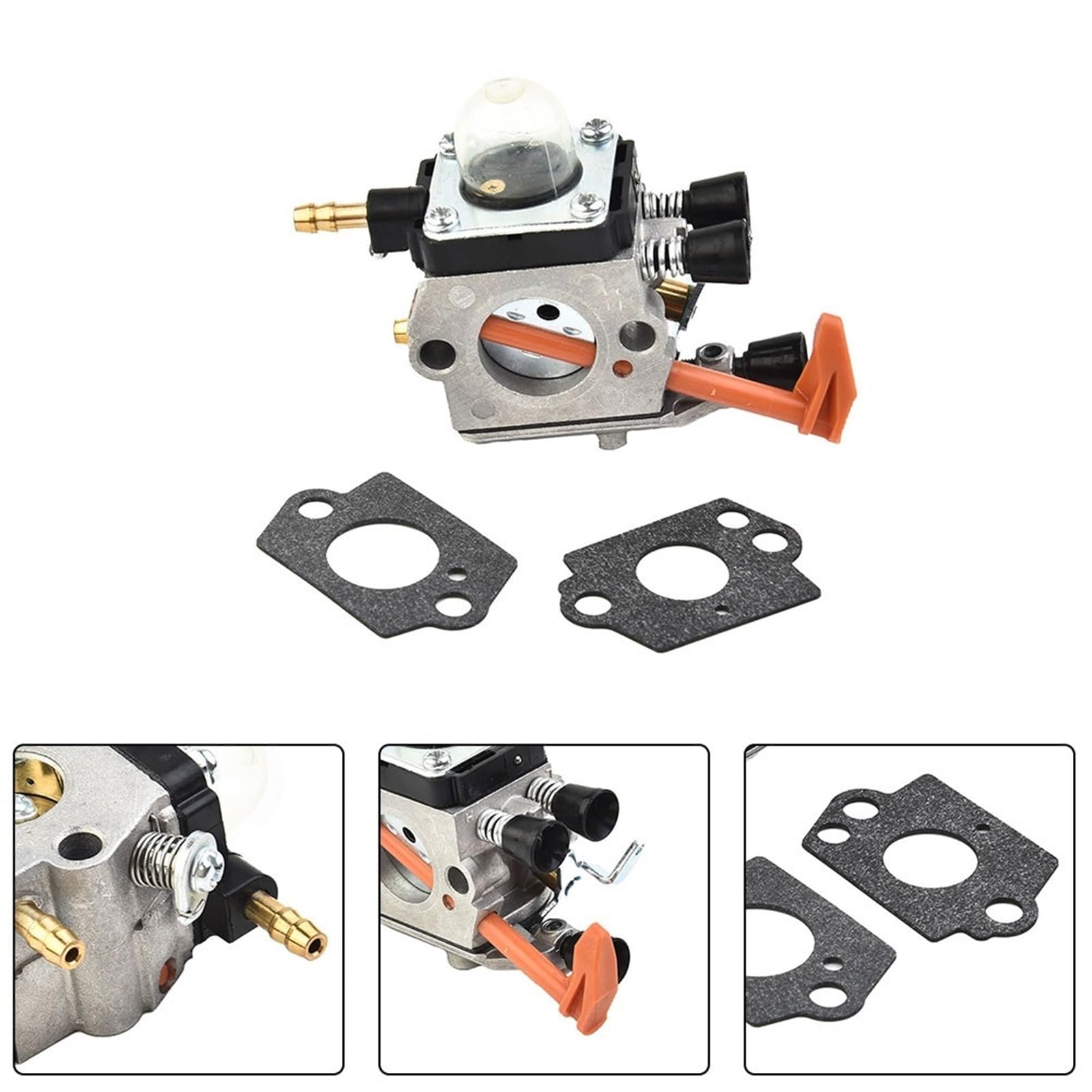 Reemplazo de combustible del carburador Para Stihl BG50 soplador 4229 120 0650 Kit de juntas de carburador juego de carburador de repuesto herramientas eléctricas de jardín