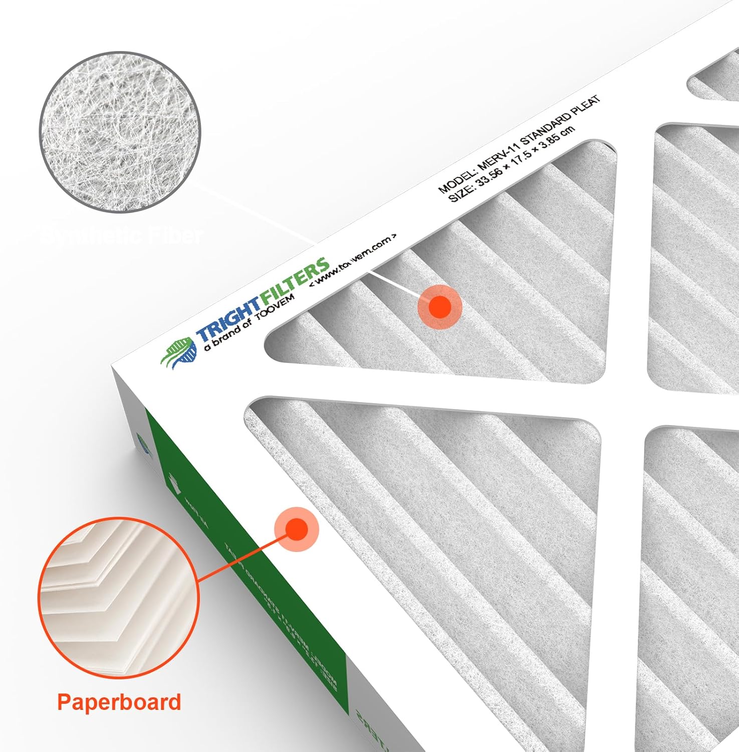 MERV-11 DecDust 780/780IG 用フィルター 3パック 2月発売