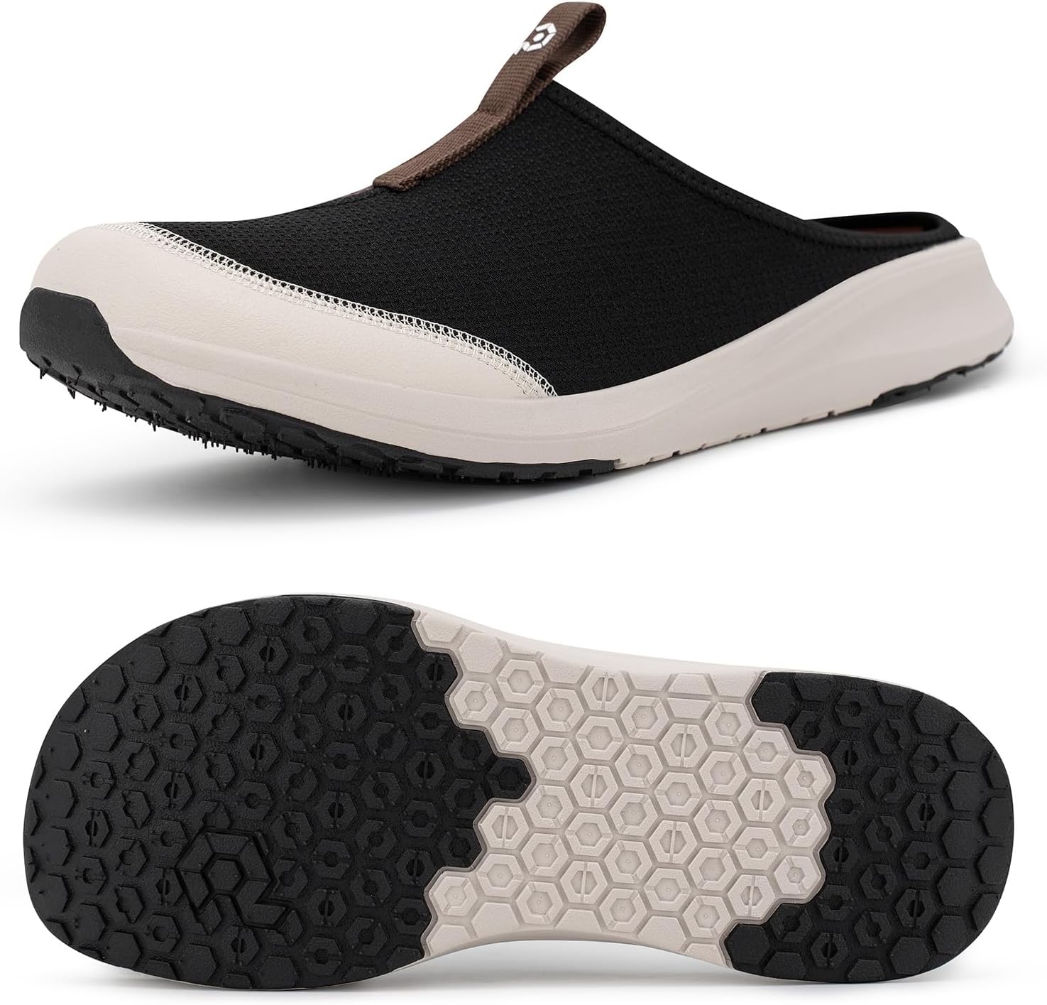 Men's Recovery Wide Toe Box Slippers - Zero Drop Lightweight Sport Lightweight Stability Clogs - Image 6