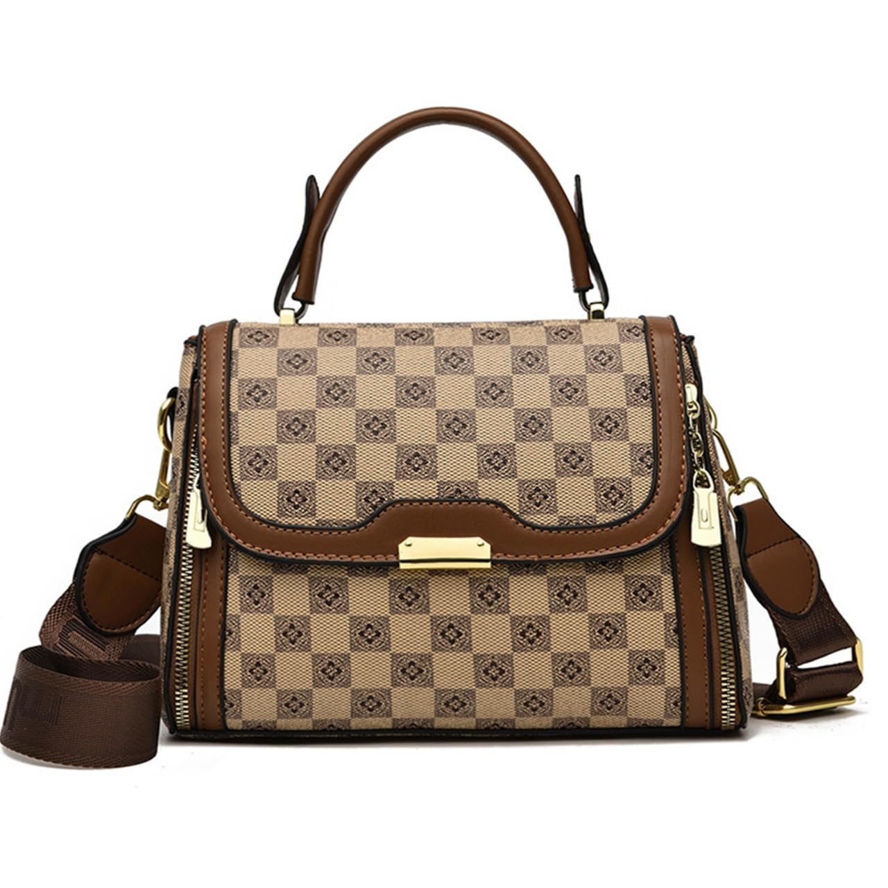 Brown Women Small Size Sling Bag-image-1